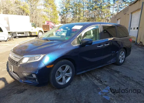 2020 Honda Odyssey Ex-L/Ex-L W/Navi Res из США, поврежденный, VIN 5FNRL6H7XLB043463